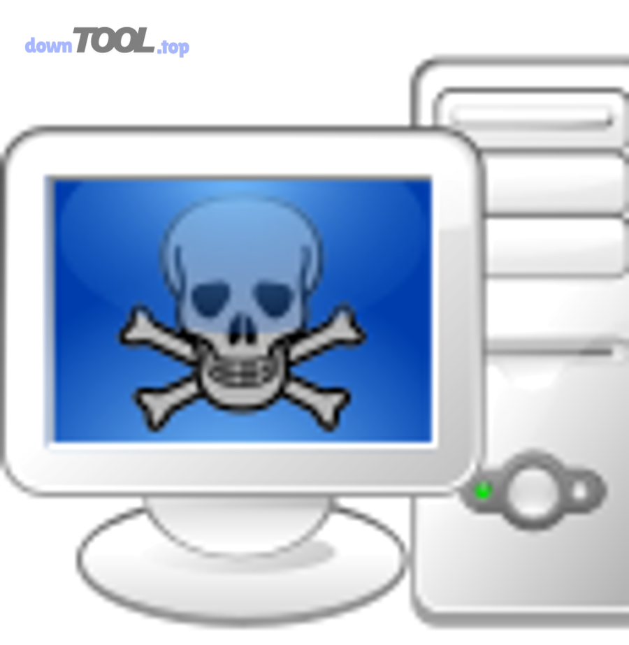 Biểu tượng malware/spyware minh hoạ rủi ro phần mềm gián điệp trên Windows