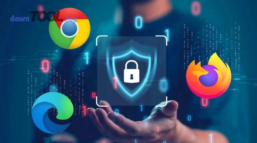 Người dùng kiểm tra bảo mật khi duyệt web trên trình duyệt