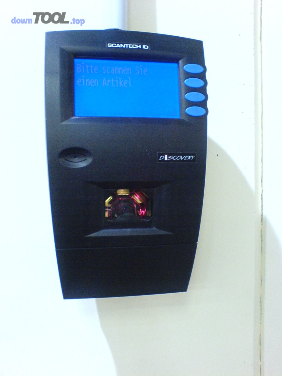 Barcode scanner for customers supermarket 1