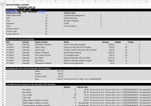 Chọn phần mềm quản lý thu học phí trung tâm, chống thất thoát 63 General ledger example 3