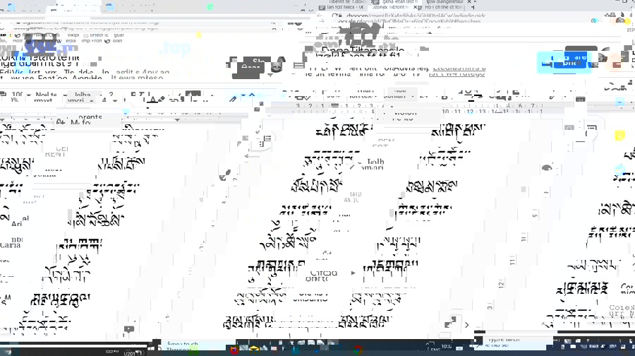 Ảnh chụp giao diện Google Docs minh họa cộng tác và định dạng