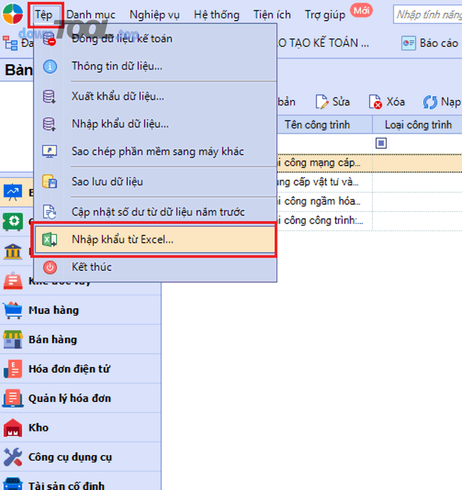 Cách nhập dữ liệu Excel vào phần mềm tài chính cho SME, Import 3 Nhập dữ liệu từ Excel vào phần mềm tài chính cần chuẩn bị gì trước?