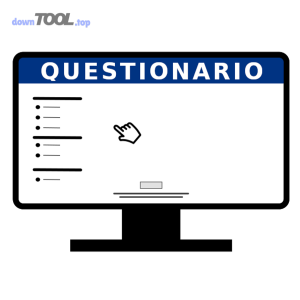 Online Survey Icon or logo IT