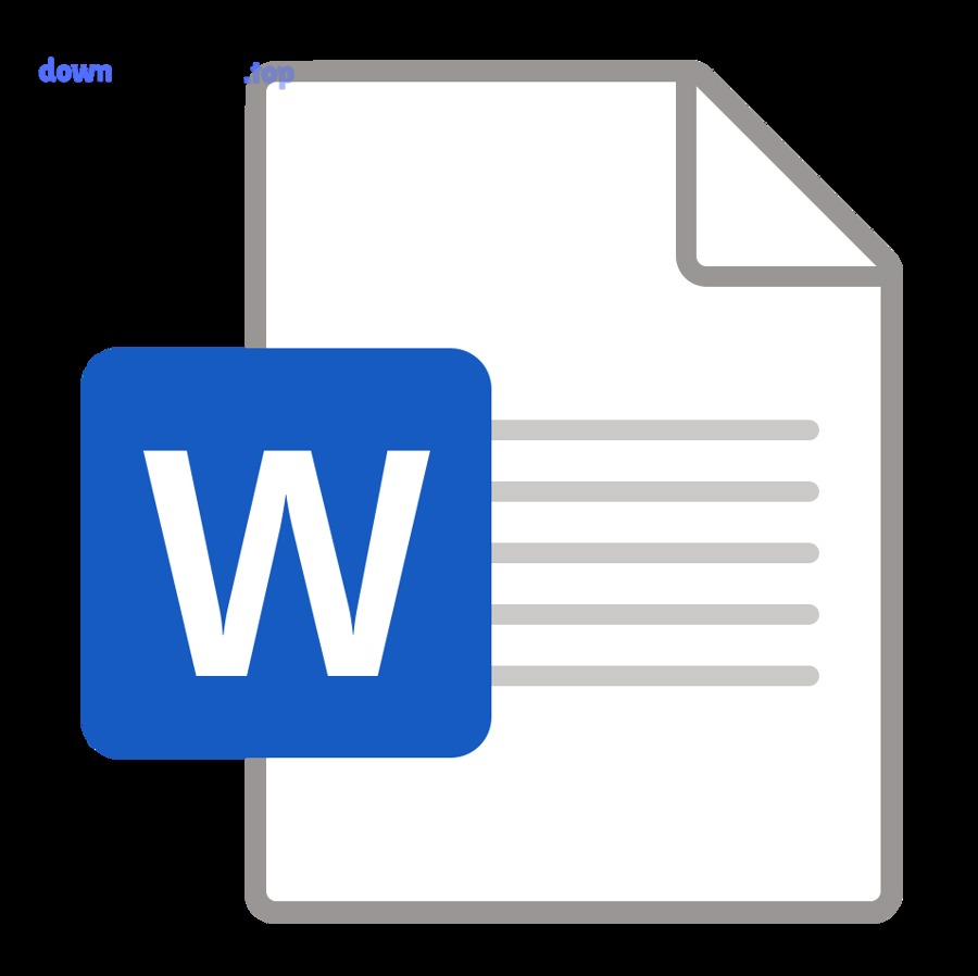 Biểu tượng file DOCX (Word)