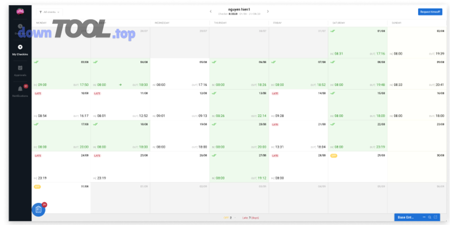 Hướng dẫn triển khai phần mềm chấm công từ A–Z trong 7 ngày