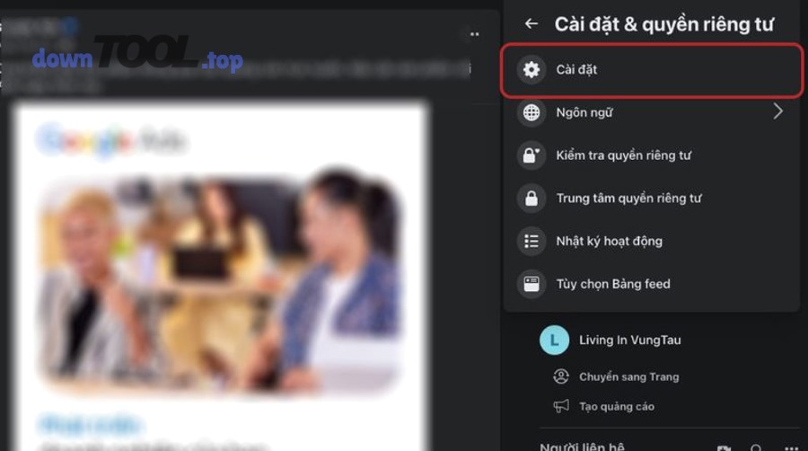 khoa tai khoan fb 24