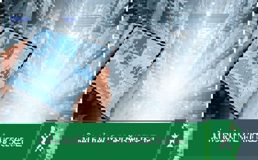 Màn hình dashboard phân tích dữ liệu, minh họa báo cáo kho theo thời gian thực