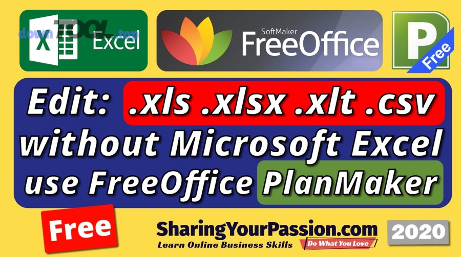 Cần chuẩn bị gì trước khi mở .XLSX bằng FreeOffice PlanMaker (Windows/Mac/Linux)?