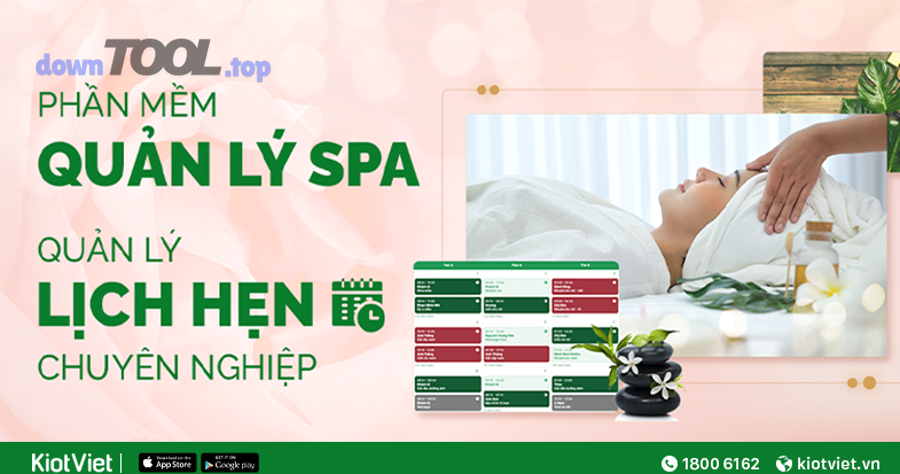 Chọn phần mềm quản lý lịch hẹn spa cho chủ spa: booking=đặt lịch