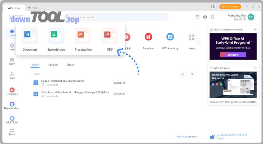 Tải WPS Office miễn phí cho người mới: so sánh bản trả phí