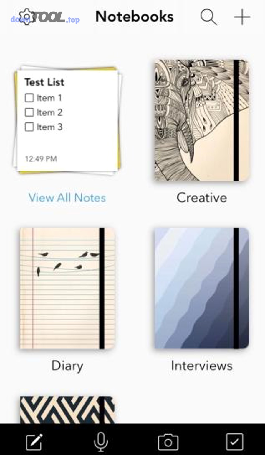 Ghi chú trên điện thoại trong bối cảnh làm việc và học tập