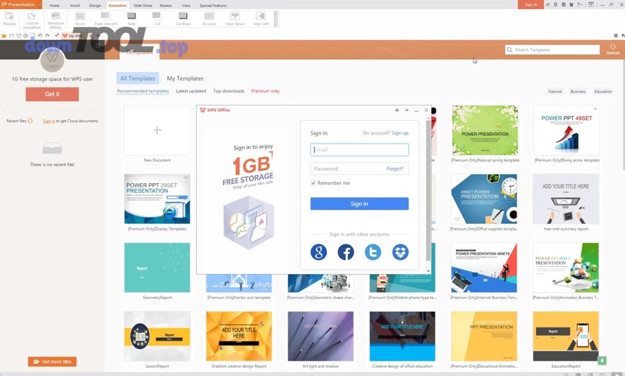 Logo LibreOffice - bộ ứng dụng văn phòng miễn phí thay thế Microsoft Office