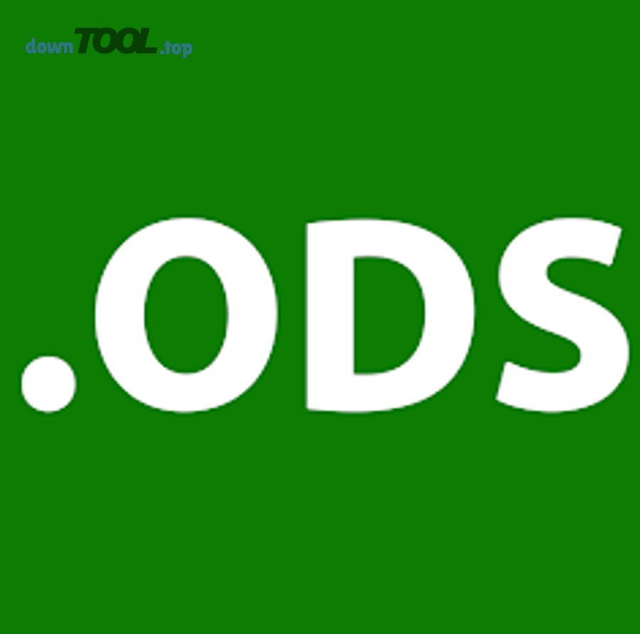 Giao diện LibreOffice Calc mở bảng tính ODS