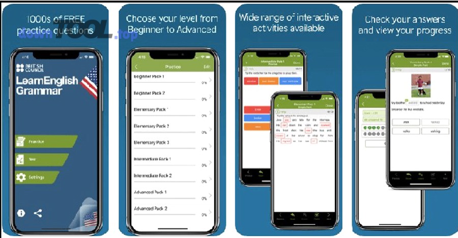 Biểu tượng sách minh họa tải bài học và tự học tiếng Anh offline