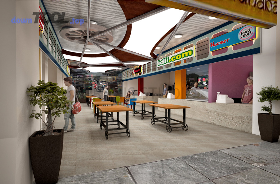 Ví dụ ảnh phối cảnh nội thất 3D đã render minh hoạ không gian và ánh sáng