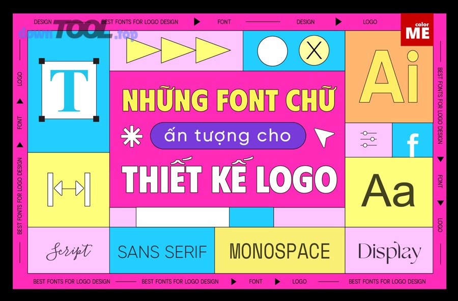 Có những nhóm font nào dùng cho logo và nên chọn nhóm nào?