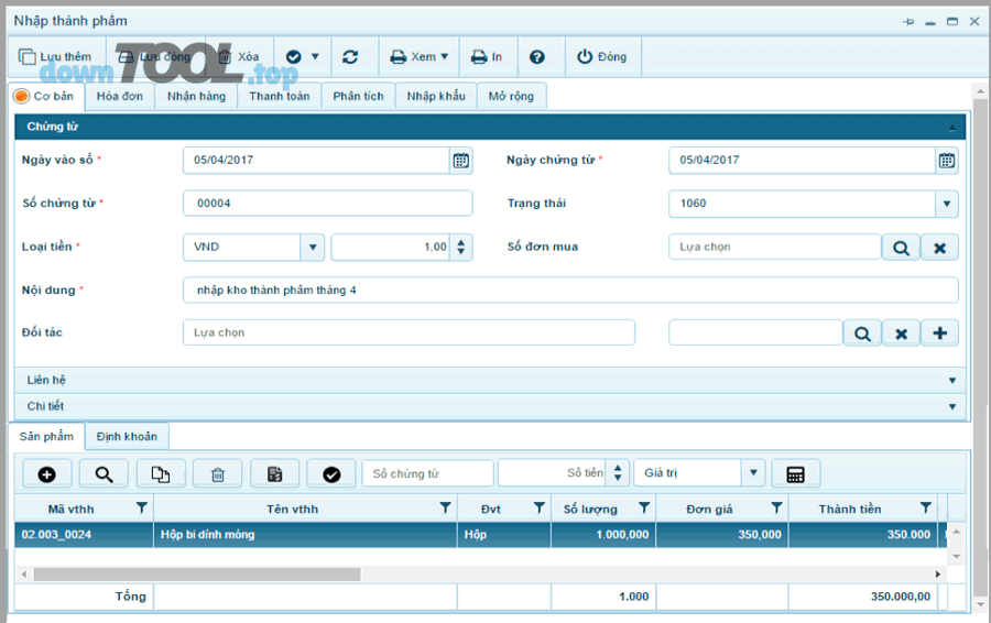 Một phần mềm kế toán online quản lý kho cần có những nhóm tính năng nào?