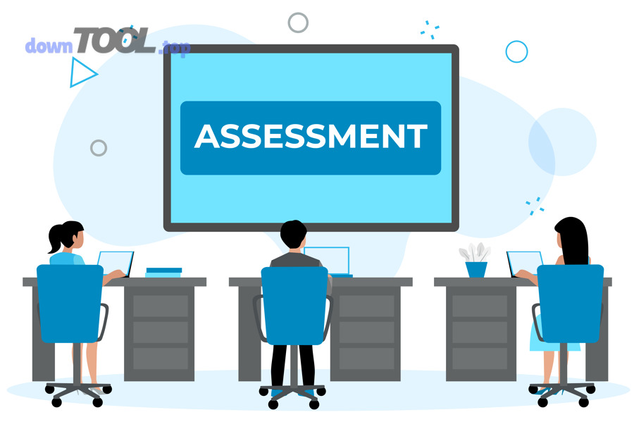 Minh họa bài assessment online - quy trình tạo đề và đánh giá trực tuyến