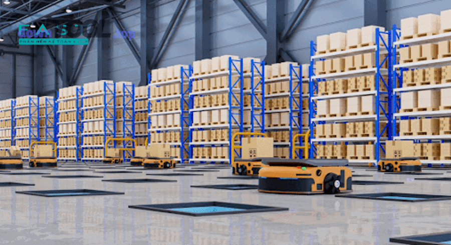 Giao diện dashboard quản lý đơn hàng và tồn kho