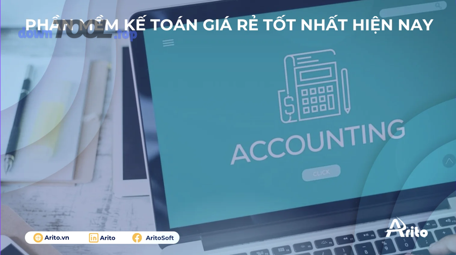 Minh họa giao diện phần mềm kế toán offline/desktop để so sánh với online