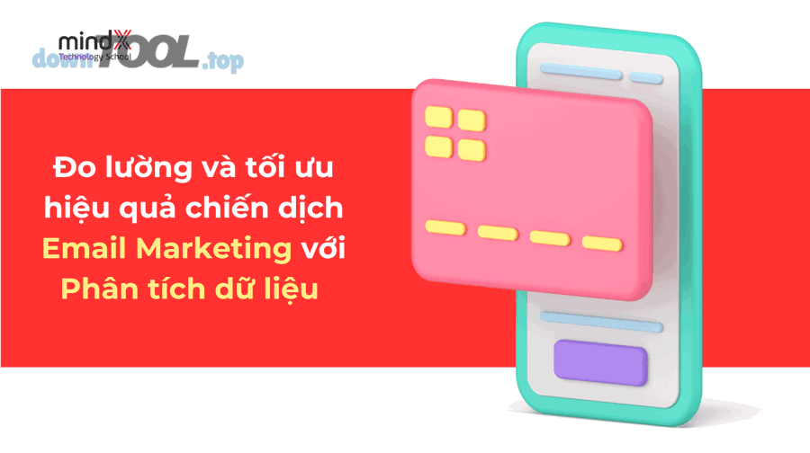 Bảng phân tích email marketing và dashboard đo lường KPI