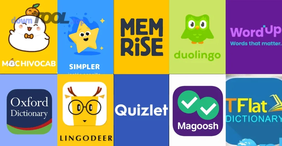 Logo Duolingo - ví dụ một ứng dụng học tiếng Anh phổ biến