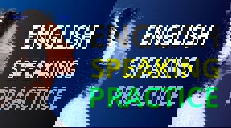 Poster luyện nói tiếng Anh: english speaking practice, gợi ý nhóm tài nguyên luyện nói miễn phí