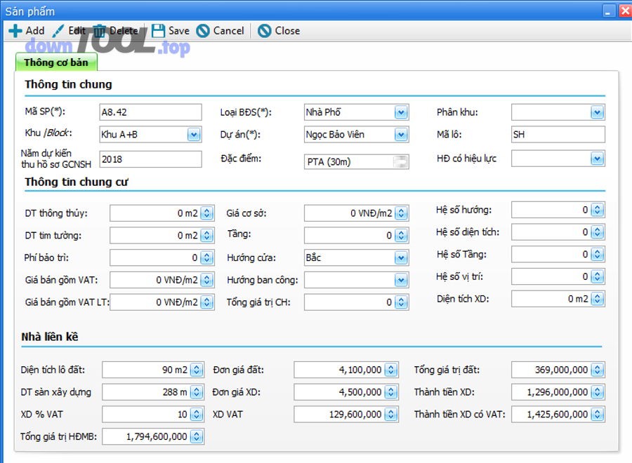 Báo cáo KPI và dự báo doanh thu trong CRM