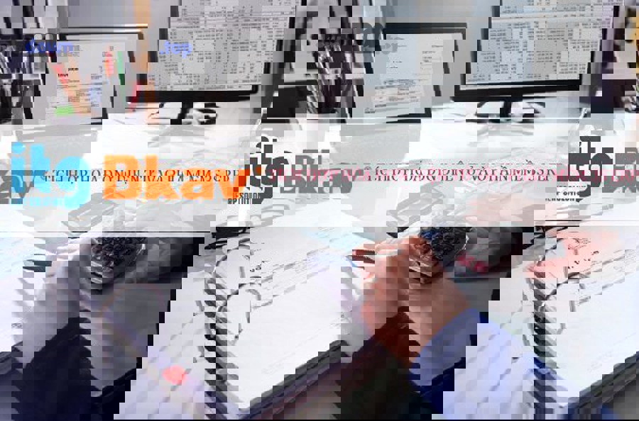 Minh họa quy trình kế toán và hóa đơn điện tử trong doanh nghiệp