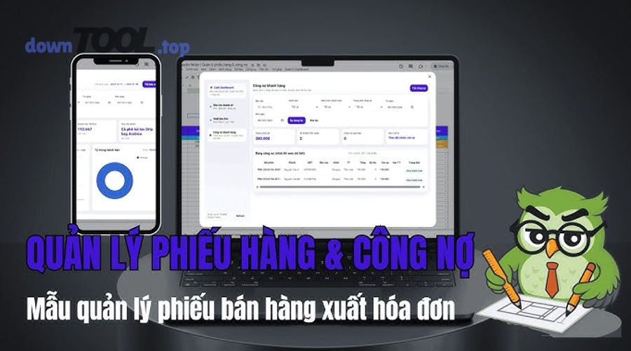 Thiết bị POS hỗ trợ nhập đơn và in hóa đơn tại quầy