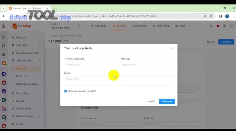 Doanh nghiệp nhỏ kiểm soát thu chi và dòng tiền bằng phần mềm báo cáo thu chi