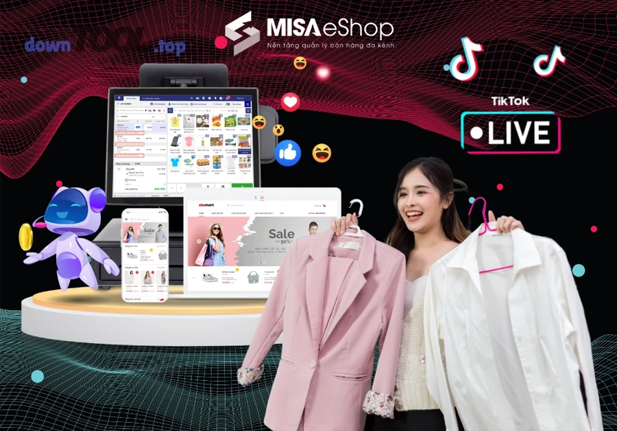 quy trình so sánh và chọn phần mềm bán hàng đa kênh tiktok shop