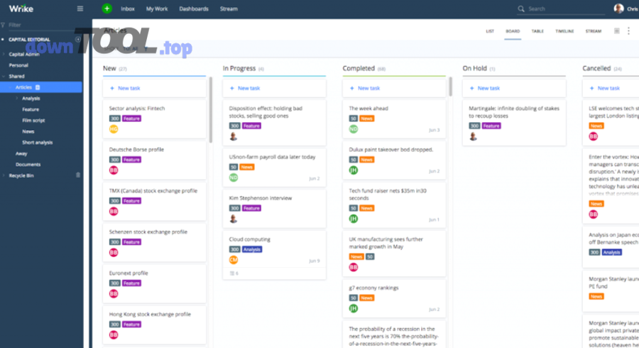 quản lý dự án và tài liệu tập trung cho team