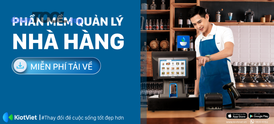 Checklist tiêu chí chọn phần mềm quản lý nhà hàng POS