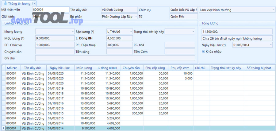so sánh phần mềm tính lương online và offline