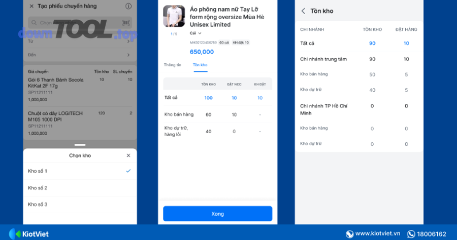Nhân sự kho kiểm tra hàng hóa - nhu cầu số hóa quản lý tồn theo kho và vị trí