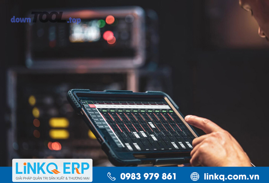 Theo dõi tiến độ sản xuất theo thời gian thực trên nhà máy