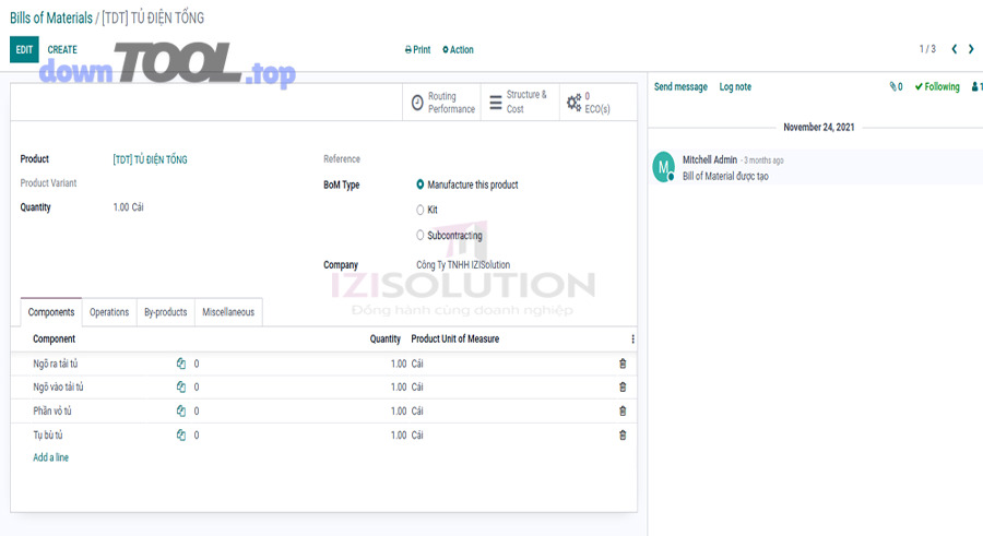 Chuẩn bị dữ liệu trước khi triển khai phần mềm routing sản xuất